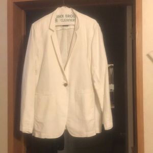 Gap White Blazer